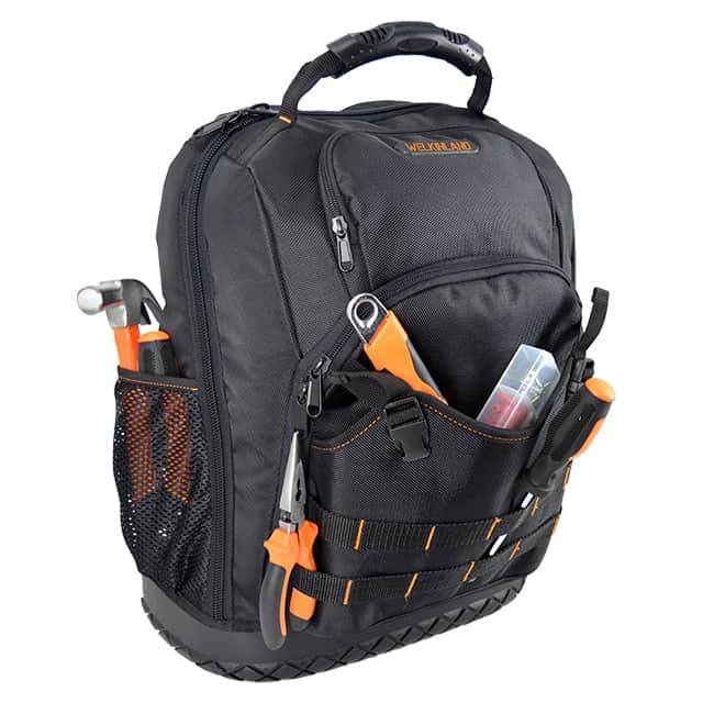 Welkinland Packs WO040 Heavy-Duty Molded Base Tool Backpack