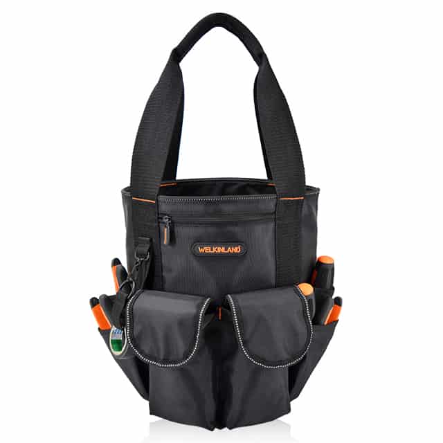 WO007-V2 Heavy-Duty Multi Pockets Tool Bucket Bag - Design